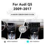 Aotsr 15.8 inch 8 Core Android AUTO Multimedia for Audi Q5 2009-2017 GPS Navigation Car Radio Stereo Receiver Carplay IPS Head Unit(High configuration)