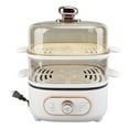 thumbnail image 2 of Electric Food Steamer, 10.5L Stackable Multipurpose Cooker Multi Function Hot Pot Cooker for Pasta Ramen Noodles Vegetables, 2 of 7