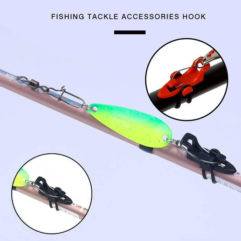 Fishing Rod Hook Holder Fishing Stick Lure Bait Plastic Keeper