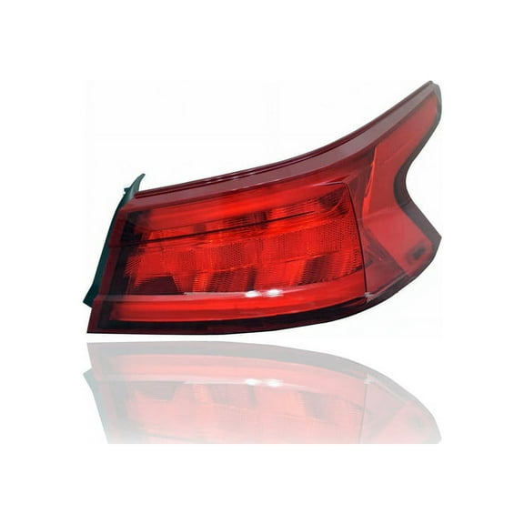 Tail Light - Compatible/Replacement for '16-18 Nissan Maxima - Outer On Body - Right Hand - Passenger - 265504RA1A - CAPA