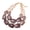 Black, variant on YIEMEEN Double Layer Acrylic Beaded Necklace Bohemian Jewelry For Women Elegant Gift