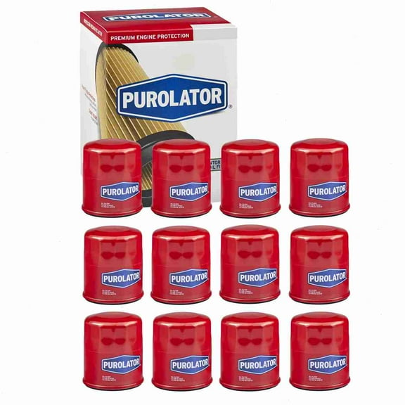 12 pc Purolator L14612 Engine Oil Filters for 168 61064 61358 61365 Oil Change Lubricant Filters Fits select: 2002-2023 NISSAN ALTIMA, 2008-2023 NISSAN ROGUE