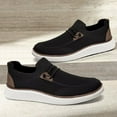 thumbnail image 5 of Tvtaop Men's Sports Shoes Fashionable Thick Soled Loafers Lightweight Soft Flat Shoes, 5 of 7