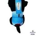 thumbnail image 6 of Barkertime Blue Stripes Premium Waterproof Escape-Proof Washable Dog Diaper Overall - Made in USA, 6 of 9