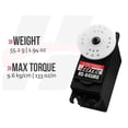 thumbnail image 5 of Hitec 32645S HS-645MG High Torque 2BB Metal Gear Servo, 5 of 7