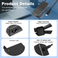 thumbnail image 4 of 90W USB-C Charger for Lenovo Thinkpad Carbon x1 5th 6th Gen, GX20M33579 4X20M26268 IdeaPad 13" 720 P580 P500 Y400 Y500 Yoga 370 X280, 4 of 11