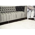 thumbnail image 2 of Plush Fluffy Soft Shinny Multi Textural Solid Shag Off White 2' x 4'  Area Rug/Carpet by Makymo, 2 of 2