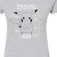 thumbnail image 3 of Pokémon - Electric Type - Juniors Fitted Graphic T-Shirt, 3 of 5