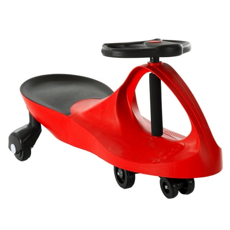 Ride On Car, No Batteries, Gears or Pedals, Uses Twist, Turn, Wiggle Movement to Steer Zigzag Car (Multiple Colors) for Toddlers, Kids, 2 Years Old and (Best Pedal Bike For 4 Year Old)