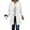White, variant on Sakmal Barn Coat Peacoat Green Plus Size Jacket Outerwear Women Fall Clothes S