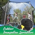 thumbnail image 3 of Outdoor Trampoline Sprinkler, Threaded Connection Sprinkler, Durable Plastic Construction, Easy Install, for Playgrounds, Minors Summer Fun, Water Spray Feature, Garden Watering Tool, 3 of 9