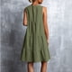 thumbnail image 4 of Vestido con gradas,Vestido con gradas con cuello redondo Vestido con gradas elegante Vestido con gradas sin mangas Diseño de última generación, 4 of 6