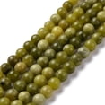 thumbnail image 4 of Natural Peridot Bead Strands Round 8mm Hole: 1mm about 47pcs/strand 14.9 inch(38cm), 4 of 4