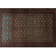 thumbnail image 1 of Ahgly Company Indoor Rectangle Persian Light Blue Traditional Area Rugs, 2' x 5', 1 of 4