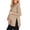 Khaki, variant on Women’s Maternity Shirts Long Sleeve Split Side Pregnancy Tee Top Tunic Blouse Casual Mama Clothes