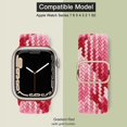 thumbnail image 2 of Correa elástica Solo Loop compatible con Apple Watch Band 41 mm 40 mm 38 mm, pulseras deportivas trenzadas de nailon elástico ajustable para Iwatch Series 7 6 5 4, 2 of 5