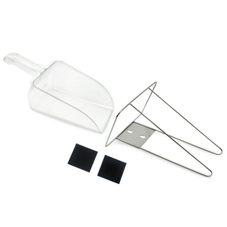 Darware Commercial Ice Scoop with Metal Holder  58-Fluid Ounces Capacity