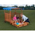 thumbnail image 1 of Creative Cedar Designs Bac à sable Sand N Shade avec maisonnette à roulettes, 1 of 5
