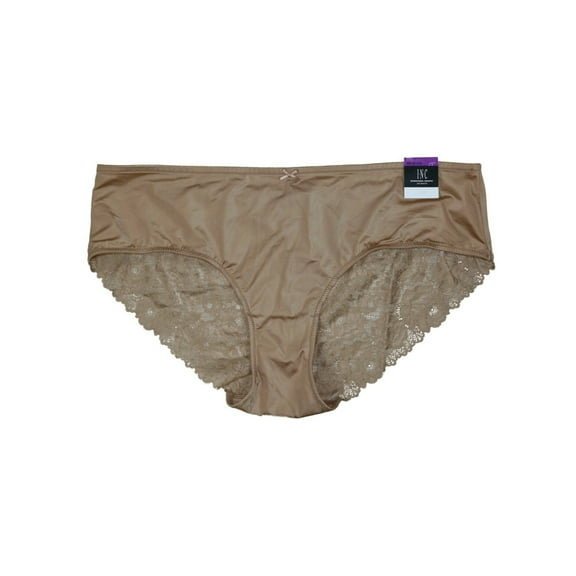 INC Intimates Brown Solid Everyday Hipster Size: XXL