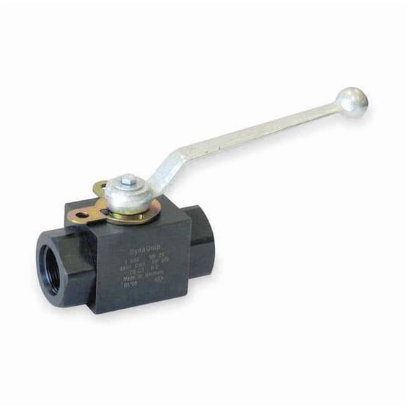 Dynaquip Controls 1/4" FNPT Carbon Steel Ball Valve Inline VAE2.A00P 1/4