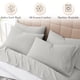 thumbnail image 3 of Juego de sábanas Southshore Fine Living Queen de microfibra gris, 3 of 9