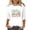 White Womens Easter Shirts #2, variant on LangJing Womens Easter 3/4 Sleeve Crew Neck T-Shirts Cute Bunny Eggs Printed Tees Shirt Plus Size Loose Fit Pullover Green XXXXXL