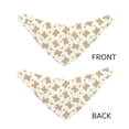 thumbnail image 3 of Naloa Kawaii Bear Dog Bandana Large and Small-Dog Scarf Bib Handkerchief Accessories for Dogs and Cats(S-L)-Large, 3 of 5
