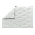 thumbnail image 3 of Yatas Bedding Suprelle Air All-Season Comforter, Machine Washable Lightweight Fluffy and Soft Quilted Duvet, 200 TC Cotton Cover, Breathable and Comfortable Bedding Duvet Inserts & Sets, White, (Full), 3 of 7