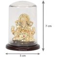 thumbnail image 2 of GoldGiftIdeas 24K Gold Plated Dagdu Seth Ganesha Idol with Cabinet, Ganpati Idol for Car Dashboard, Return Gifts, Ganesh Statue for Home (Pack of 50), 2 of 4