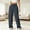 Dark Gray, variant on Women Bottoms Women Trousers Sports Pants Casual Pants Elastic Waistbands.