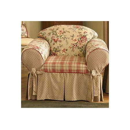 Sure Fit Lexington Club Box Cushion Armchair Slipcover Sure Fit Lexington Club Box Cushion Armchair Slipcover