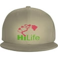 thumbnail image 2 of Men Women Adjustable Baseball Caps, Hi Life Hawaii Unisex Plain Hats Vintage Trucker Dad Cap Black, 2 of 9