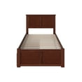 thumbnail image 5 of Madison Platform Bed with Flat Panel Foot Board and 2 Urban Bed Drawers in Multiple Colors and Sizes, 5 of 7