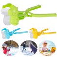 thumbnail image 1 of Clip de bola de nieve para niños Clip de bola de nieve en forma de dinosaurio Fácil de agarrar Molde de arena de nieve para exteriores para regalo de Navidad Azul Muyoka Hogar, 1 of 6
