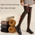 thumbnail image 3 of Women's Knee Length Socks,Cotton Knit Warm Thick Tall Long Boot Stockings,Women Thigh High Socks, 3 of 6