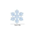 thumbnail image 3 of Small 3D Snowflake Christmas Tree Ornaments Holiday Party Decorations Crystal Pendants Winter Wedding Crafts Seasonal Festive Decor, 3 of 5