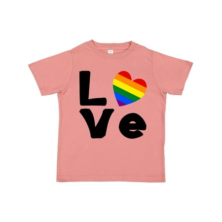 

Inktastic Gay Love Black Gift Toddler Boy or Toddler Girl T-Shirt