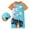 B-Mint Green, variant on Boys 2t Swimsuit Set Rash Guard Dolphin Print Short Sleeve Swimming Trunks Bathing Suit with Hat Quick-Dry Swimsuit Kids Swimwear Summer Vacation (B-Mint Green,7-8 Years)