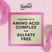 Suave Volumizing Shampoo Pink up the Volume Frizz Control Sulfate-Free for Fine, Flat Hair, 16.5 oz