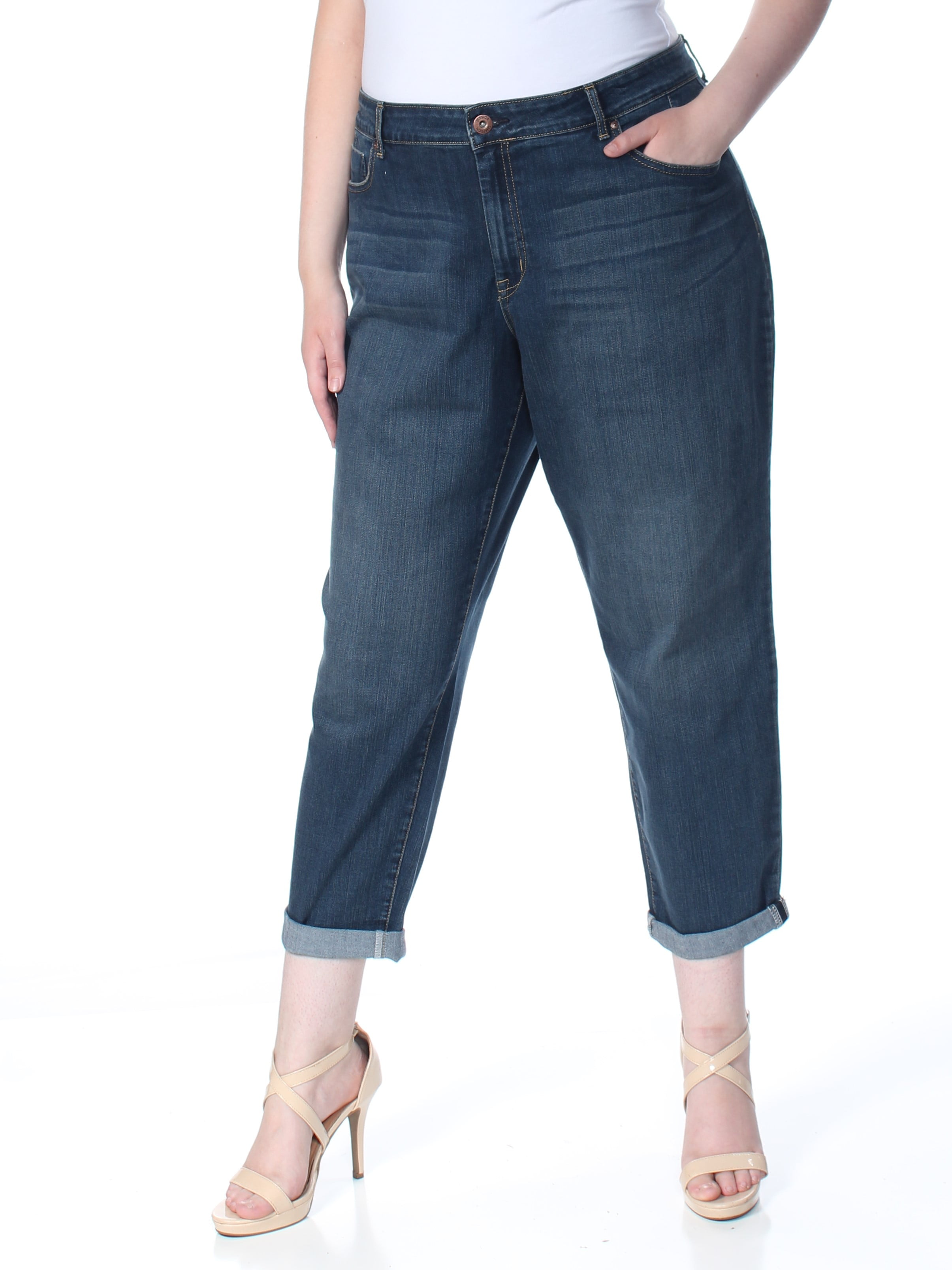 Jessica Simpson - JESSICA SIMPSON Womens Navy Jeans Plus Size: 20W ...