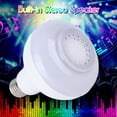 thumbnail image 4 of Bombilla de Música Rgbw, Bombilla de Luz Lideró A Inteligente Bombillas de Luz de Cambian de Color Con Sinconización de Música Bombilla de Música Rgbw Control, 4 of 8
