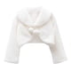 thumbnail image 1 of 1pc otoño invierno peluche tippet chicas flores niños vestidos chales niños trajes de rendimiento de la capa calientes elegantes chicas tippet tamaño blanco m, 1 of 5