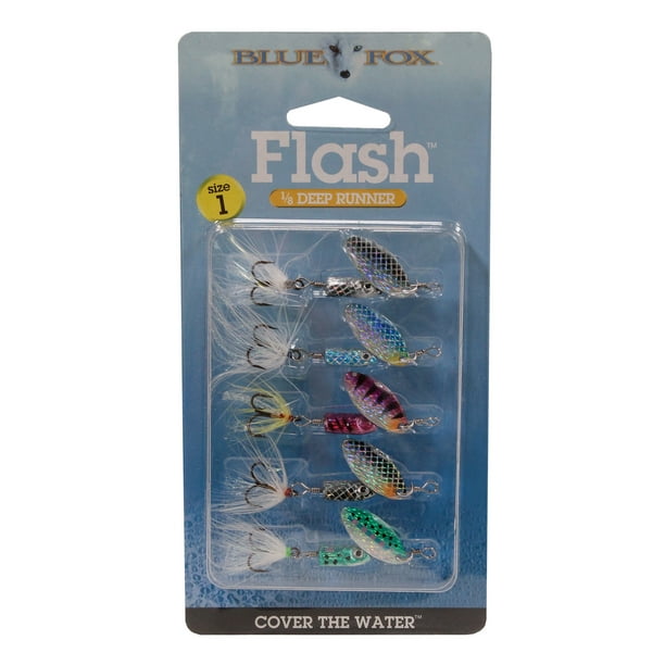 Blue Fox Classic Vibrax Size 3 Inline Spinner 1/4 oz Silver/Flo Yelllow ...