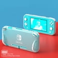 thumbnail image 4 of Clear Transparent Flexible TPU Rubber Case Protective Cover Grip Skin Compatible with Nintendo Switch Lite Console, 4 of 5