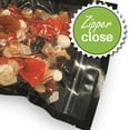 thumbnail image 4 of FoodVacBags 6" x 10" Zipper Pint Bags - Black Back, Clear Front, 50 Count, 4 of 6