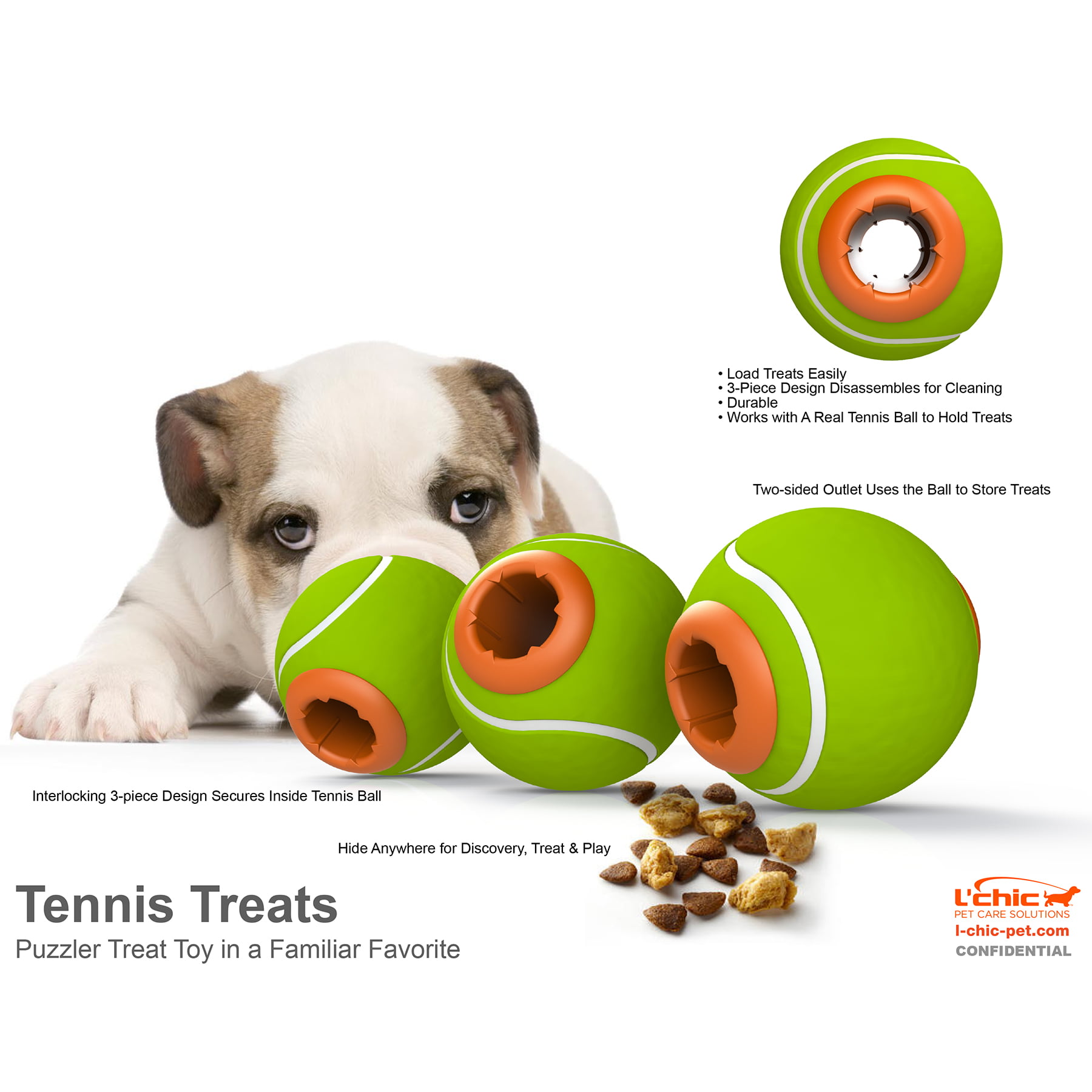 Meet the tennis tumble, the ultimate interactive puzzle toy for dogs'  development. ⁣ The tennis tumble promotes challenging, independent…