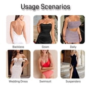 2-Pairs Nipple Cover, Nipple Pasties for Women, Pasties Nipple Covers, Nipple Covers for Women Reusable, Nipple Cover with Travel Box(Nude)