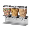 thumbnail image 1 of Zevro KCH-06151 Commercial Plus Triple Canister Dispenser, Silver, 1 of 1