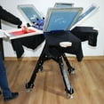 thumbnail image 4 of PreAsion 5 Color 5 Station Double Rotating Screen Printing Press DIY T-Shirt Machine, 4 of 7