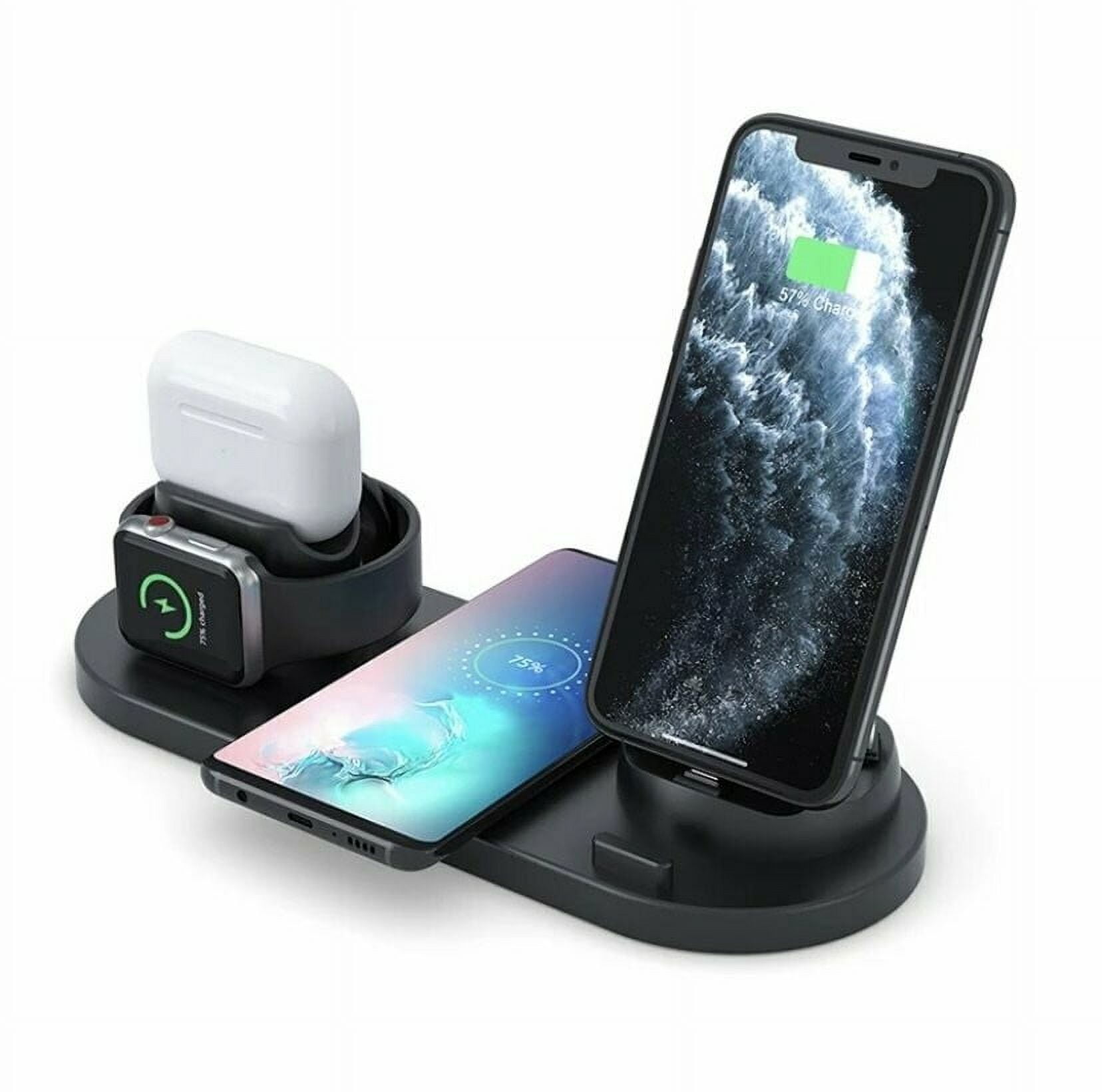 3 in 1 Wireless Charging Station - White